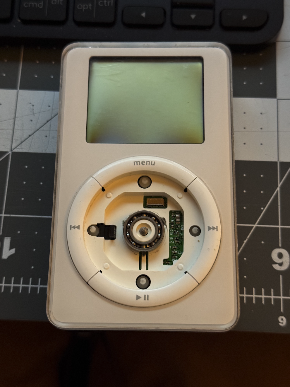have you seen a 1st gen ipod with the wheel taken off? you have now